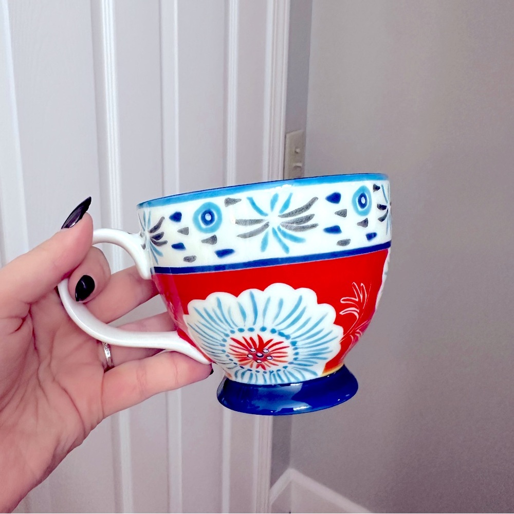 Vintage potter’s studio teacup mug